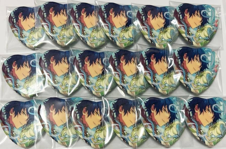 Amazon.co.jp: あんスタ 漣ジュン バレンタイン ハート 缶バッジ 斎宮