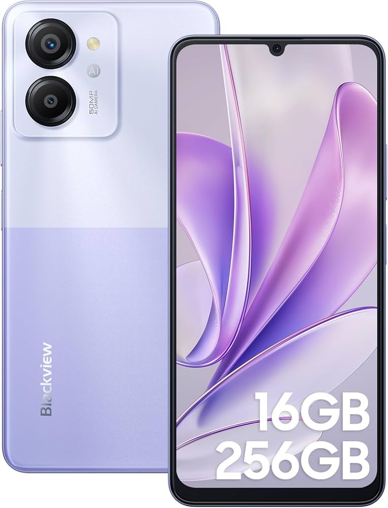 Amazon | [2024 NEW Android13 スマホ] Blackview Color8 SIMフリー