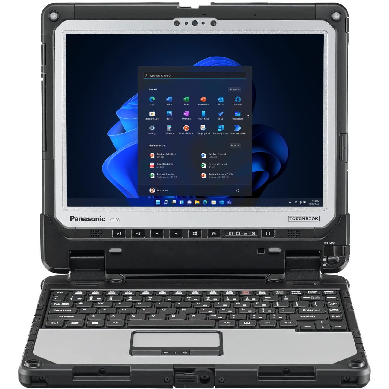 Amazon.com: Panasonic Toughbook CF-33 MK1, Rugged 2-in-1, Core i5