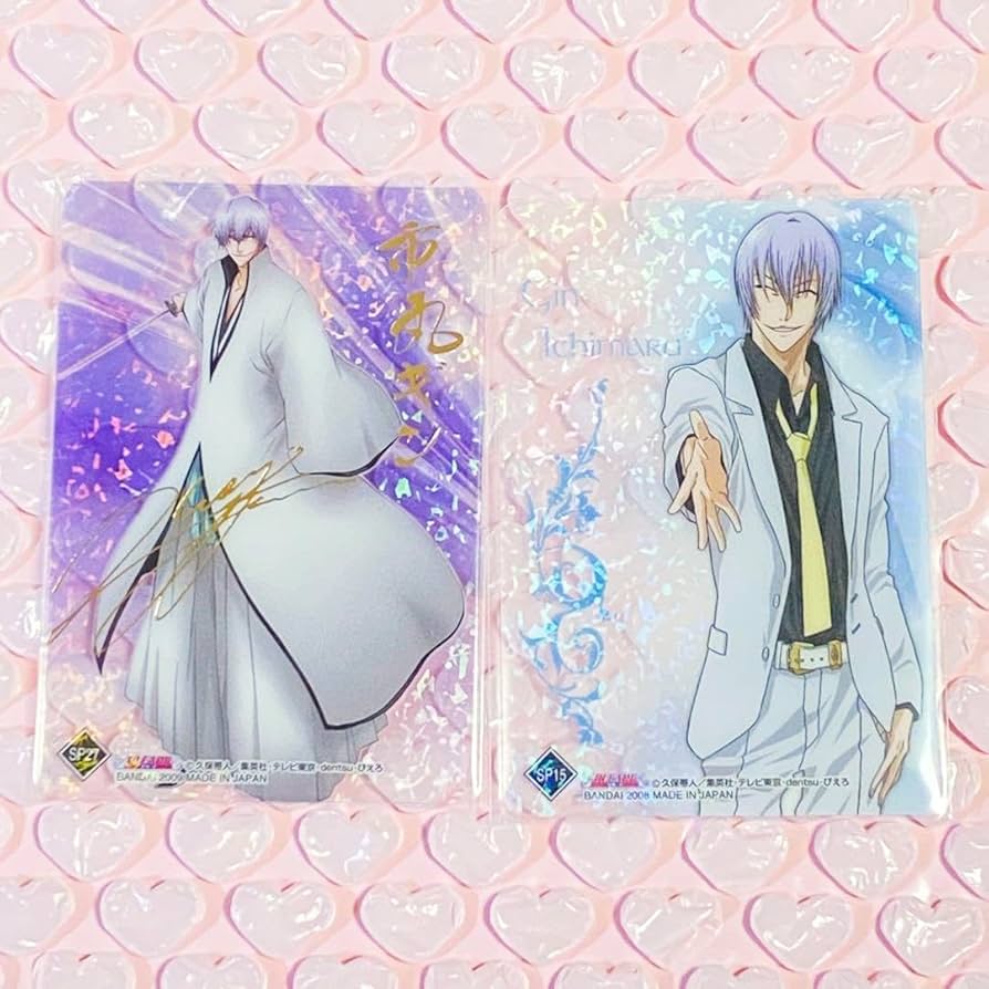 Amazon.co.jp: BLEACH クリアカード レア 市丸ギン 正装 箔押し サイン