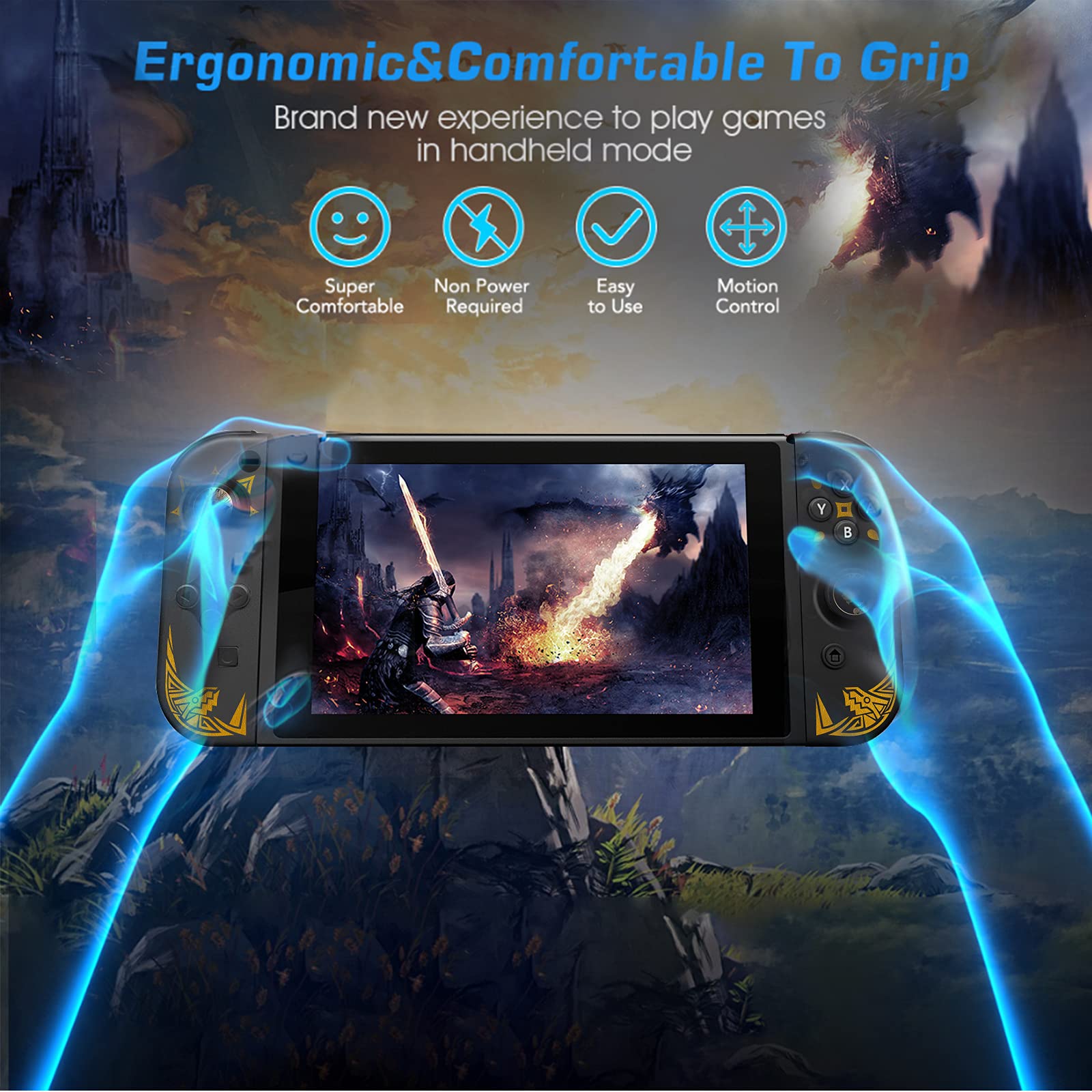 Amazon.co.jp: Joy-Con スイッチ用カバー モンスターハンターライズ