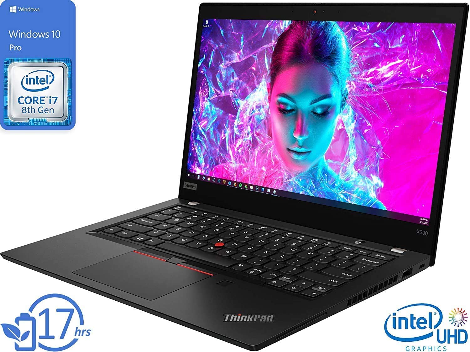 Lenovo ThinkPad X390 (20Q1SCDR00) Laptop, 13.3