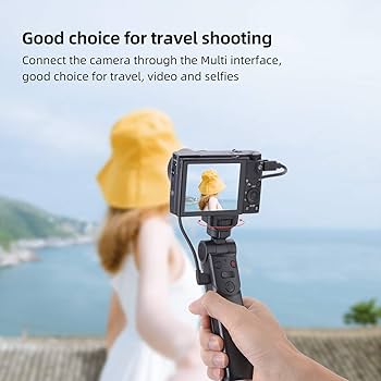 Amazon.com : Newmowa Mini Shooting Grip vlog Camera Grip for Sony