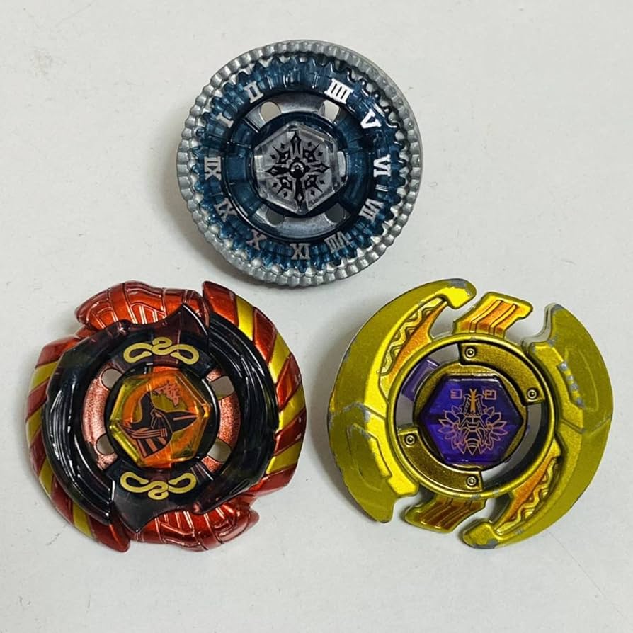 Amazon | 中古メタルファイト ベイ ブレード 3個セット