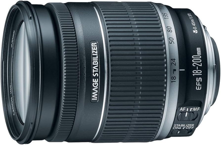 Canon 2752B002 EF-S 18-200mm f/3.5-5.6 is Standard-Zoom Lens Body
