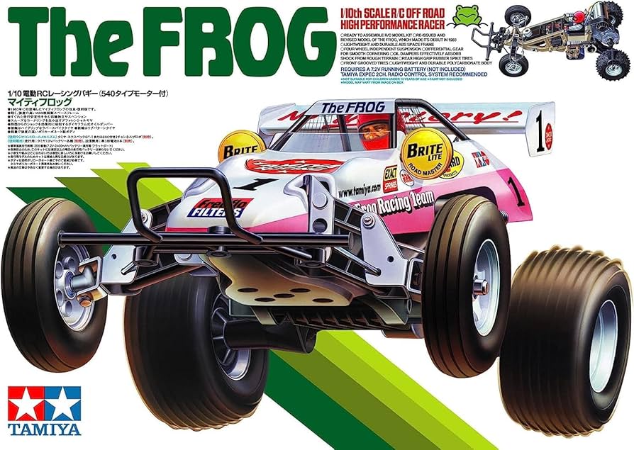 Amazon.com: Tamiya 58354 1/10 Rc Frog Kit : Toys & Games