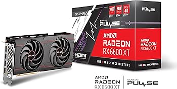 Amazon.com: Sapphire 11309-03-20G Pulse AMD Radeon RX 6600 XT