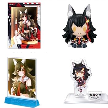 Amazon | 一番くじ ホロ*ライブ vol.4 大神ミオ 4点セット