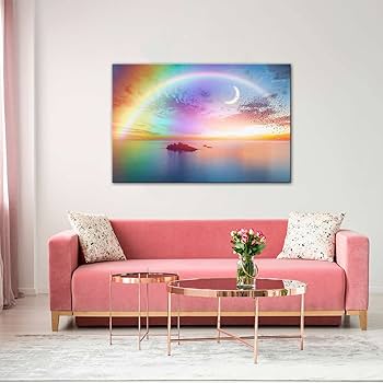 Amazon.co.jp: Startonight キャンバス ウォールアート デコレーション