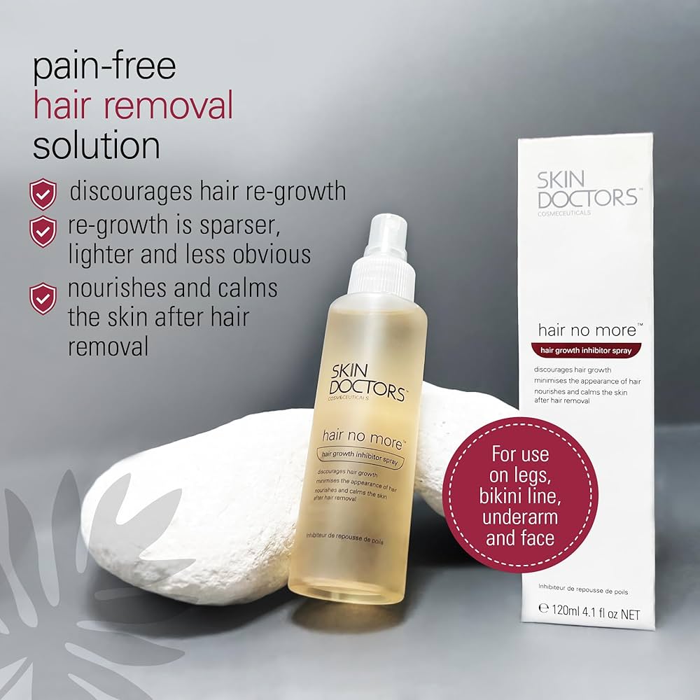 Amazon.com : Skin Doctors Hair No More Inhibitor Spray 120 ml