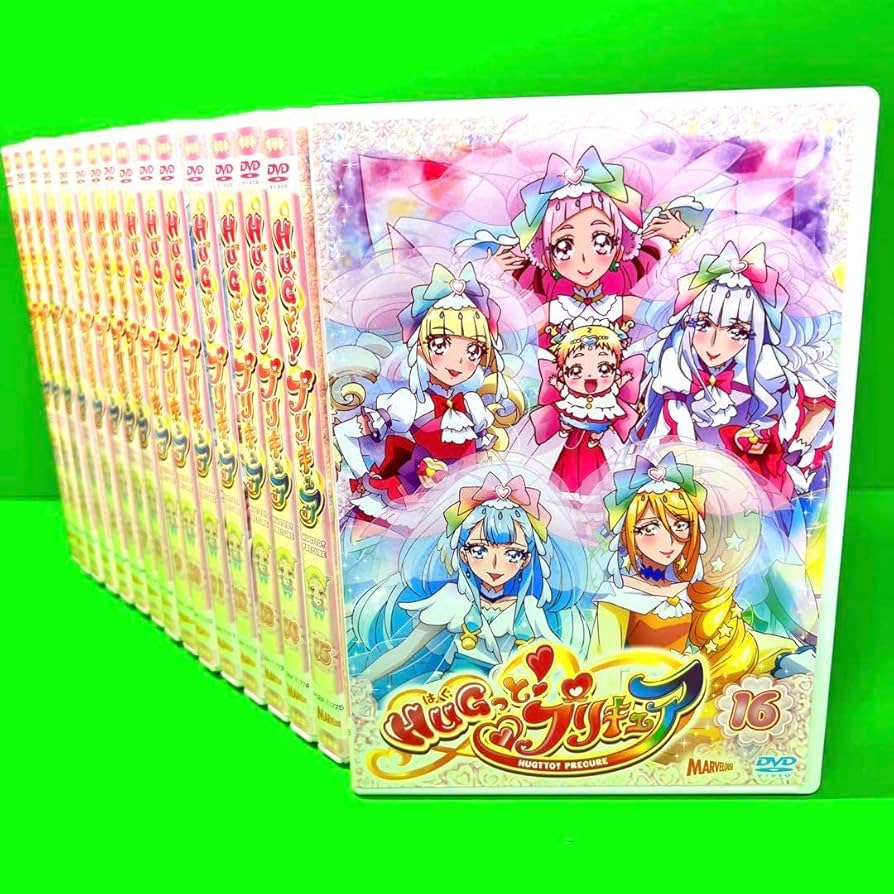Amazon.co.jp: ケース付 HUGっと! プリキュア DVD 全16巻 全巻セット
