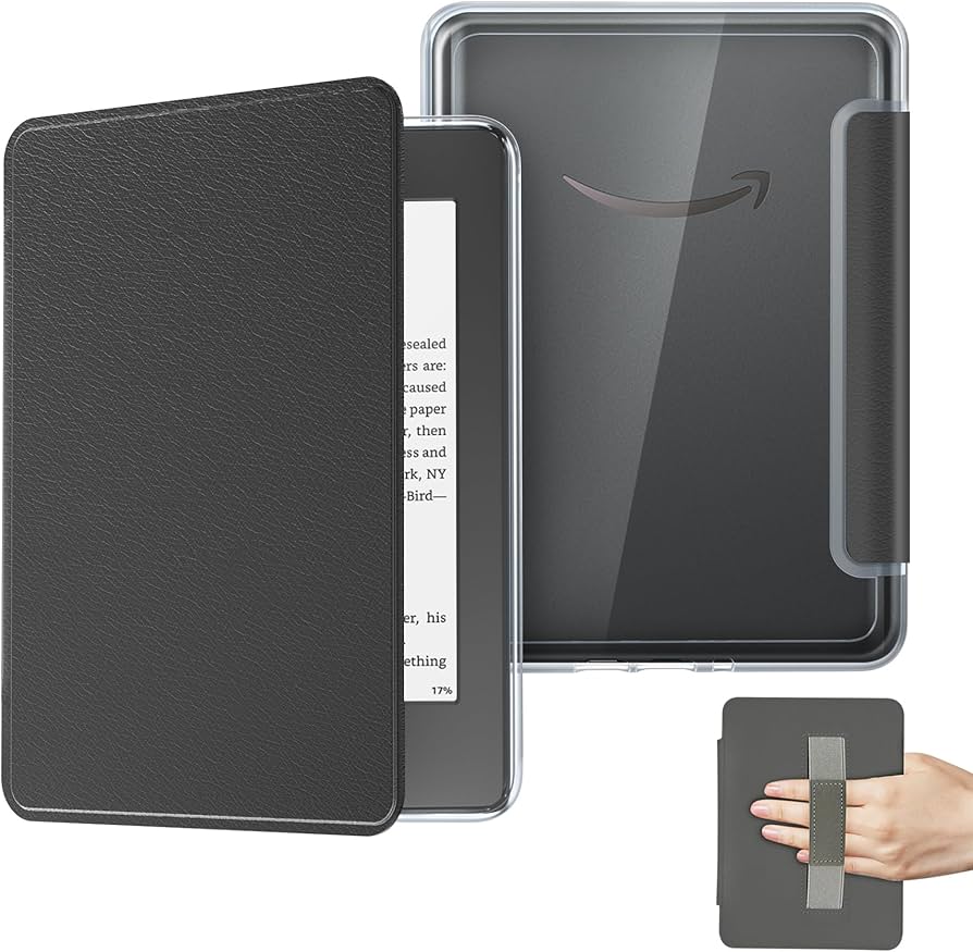 Amazon.com: Clear Case with Cover and Hand Strap for 7'' Kindle