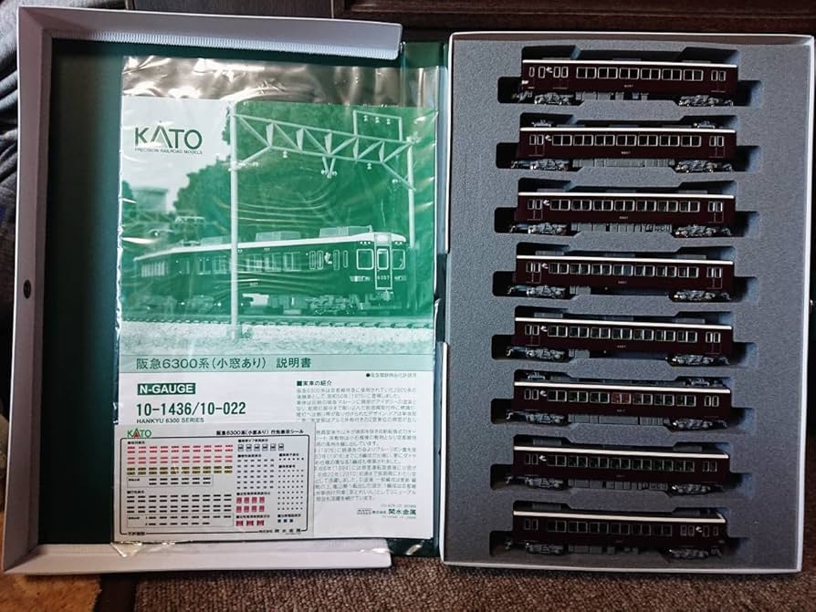 Amazon | KATO 阪急6300系 小窓あり 8両セット 10-1436