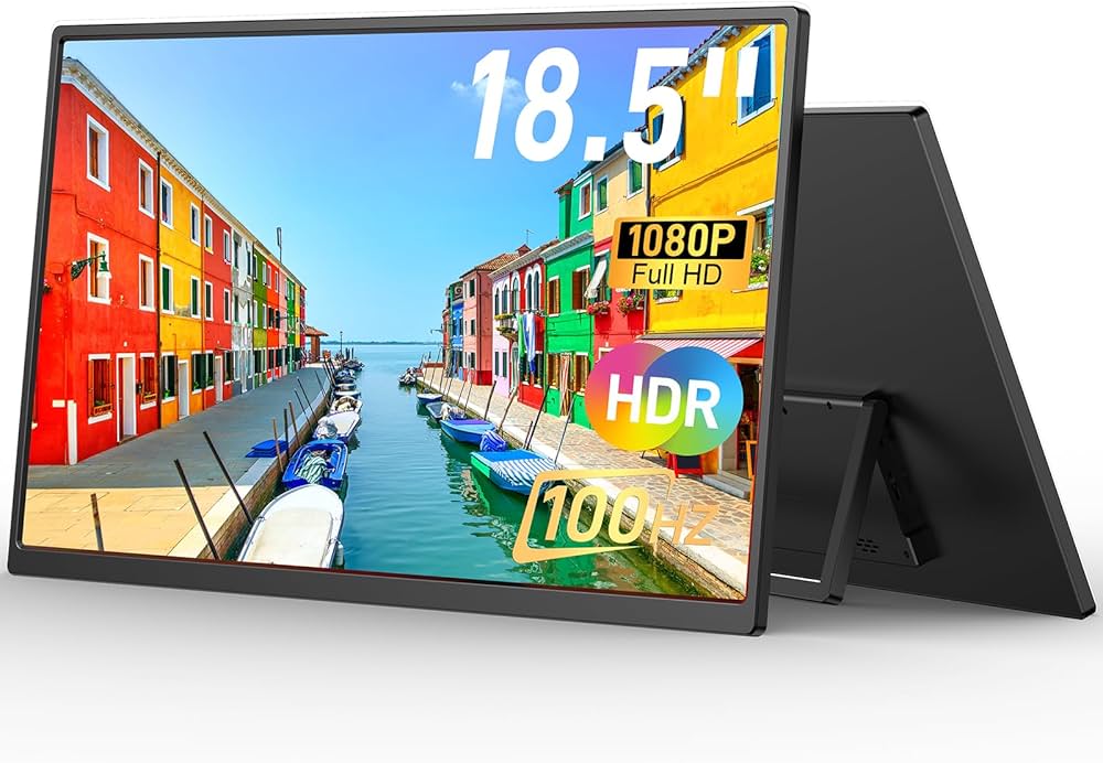 Amazon.co.jp: 18.5インチモバイルモニター Miktver 178°視野角