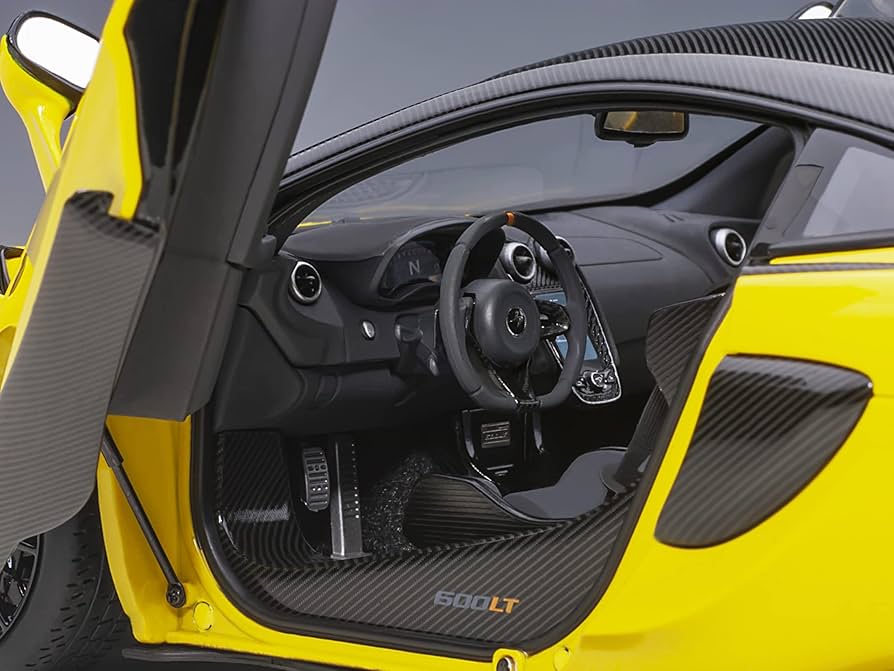 Amazon.com: Auto Art Models McLaren 600LT Sicilian Yellow and