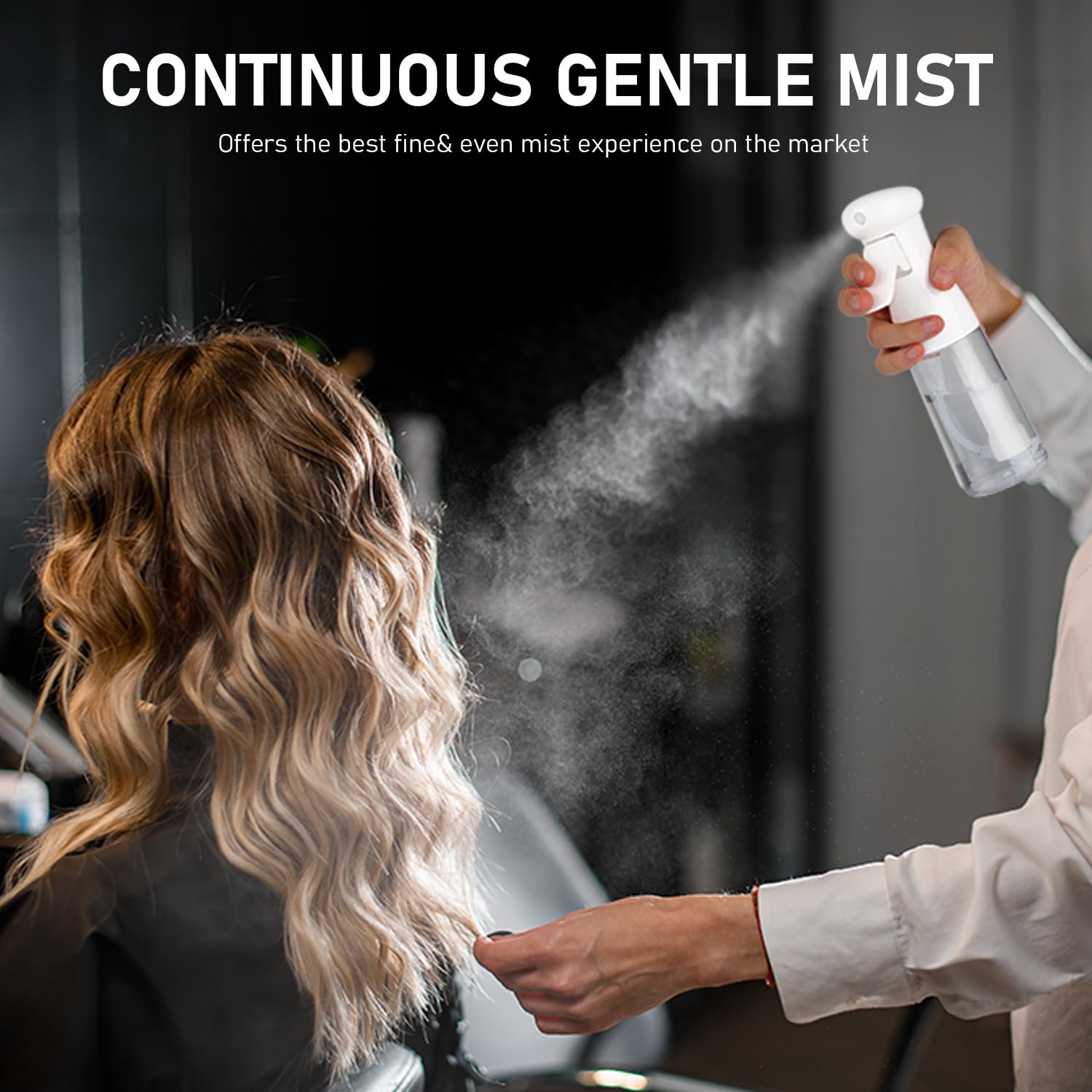 Amazon.co.jp: 髪用スプレーボトル 連続ミスター空スプレーボトル 超