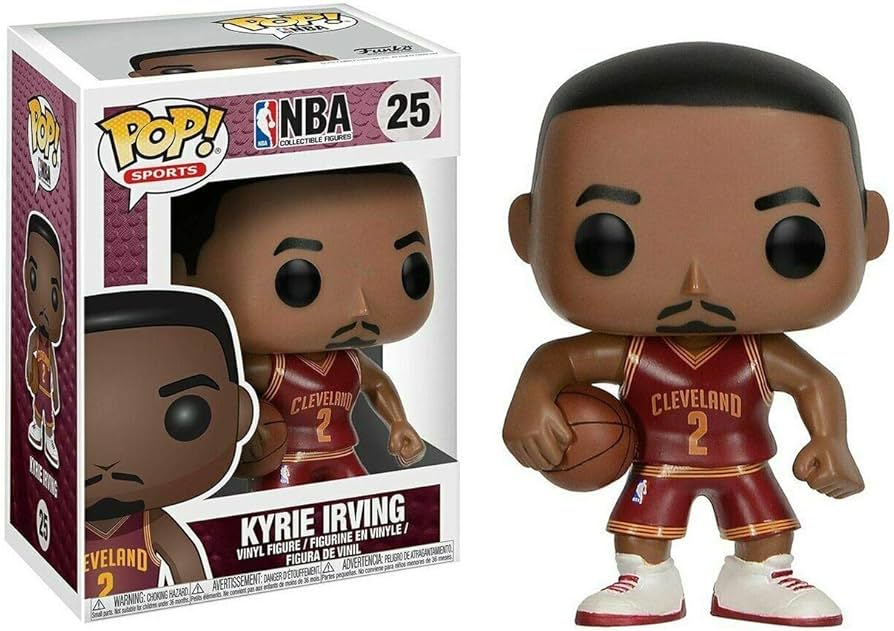 Amazon.com: Funko POP NBA: Kyrie Irving Collectible Vinyl Figure