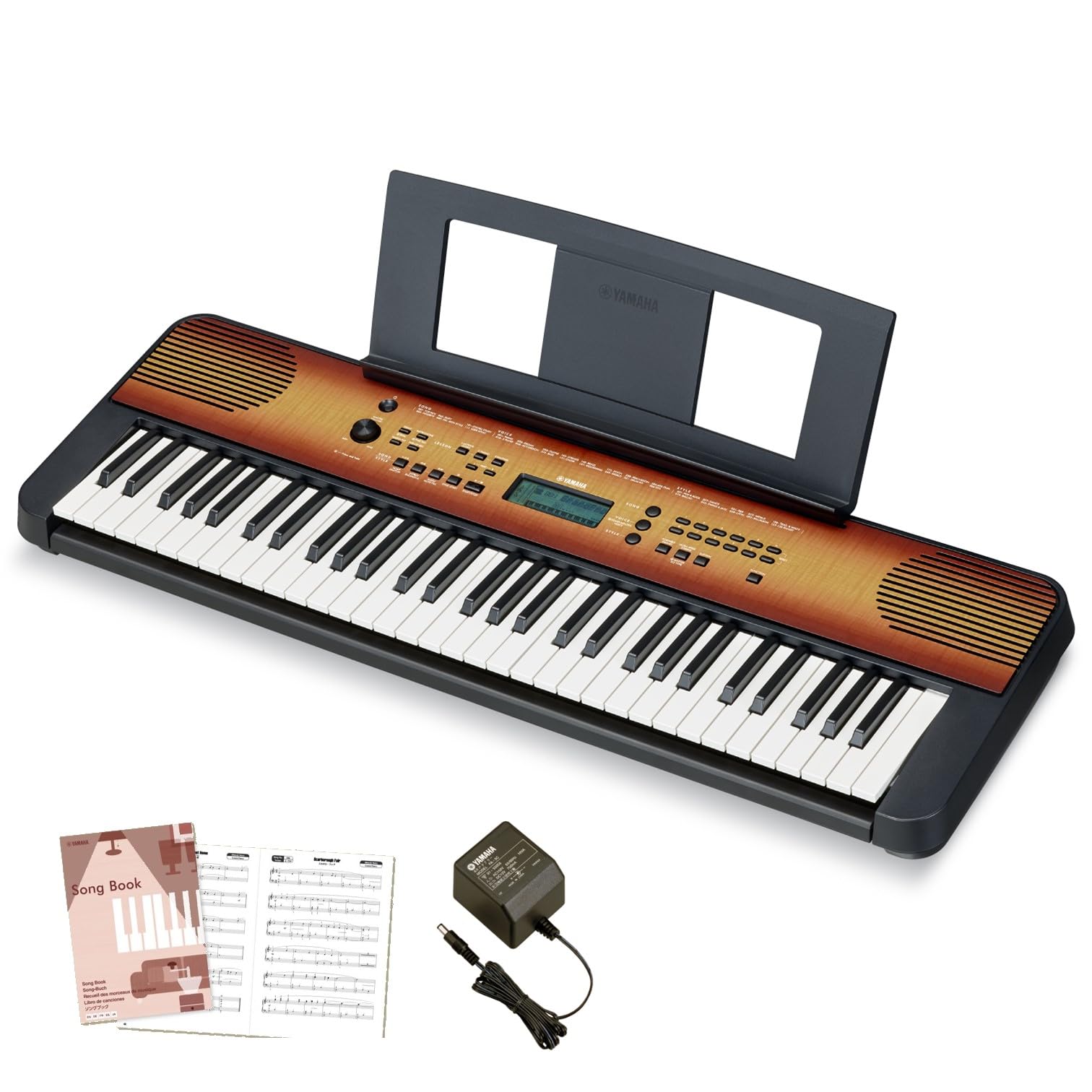 Amazon.co.jp: ヤマハ ポータブルキーボード 61鍵盤 メイプル調 PSR