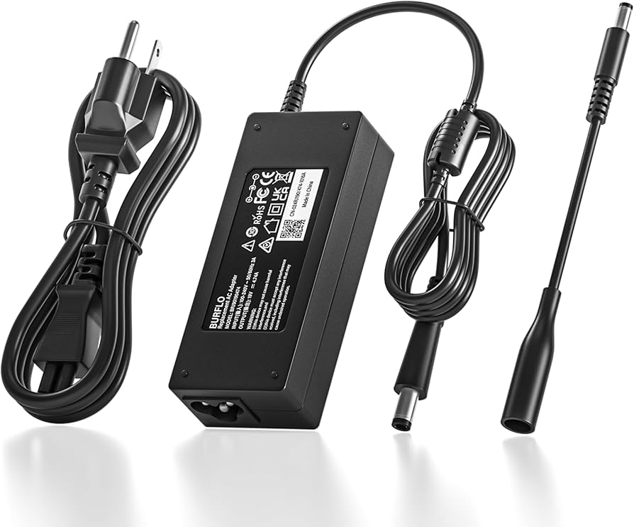 Amazon.com: BURFLO 90W 65W AC Adapter Charger Compatible with HP
