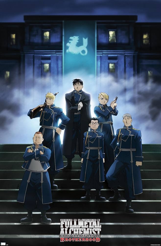 Amazon.com: Fullmetal Alchemist: Brotherhood - Key Art 2 Wall