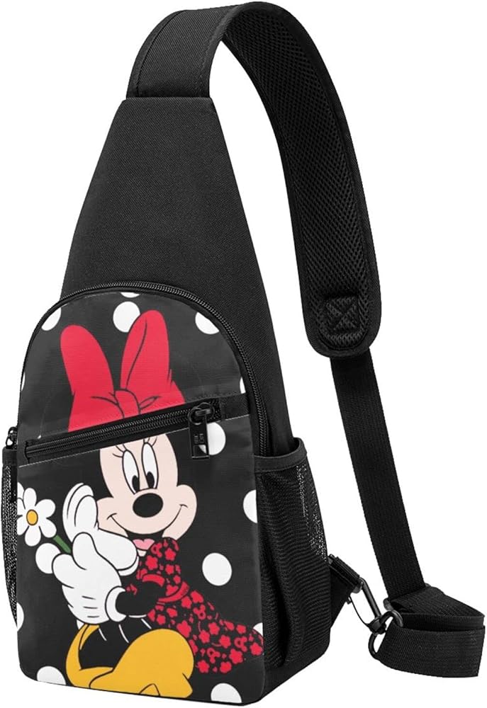Amazon | ディズニー ミッキーマウス 斜め掛け ボディバッグ メンズ 大