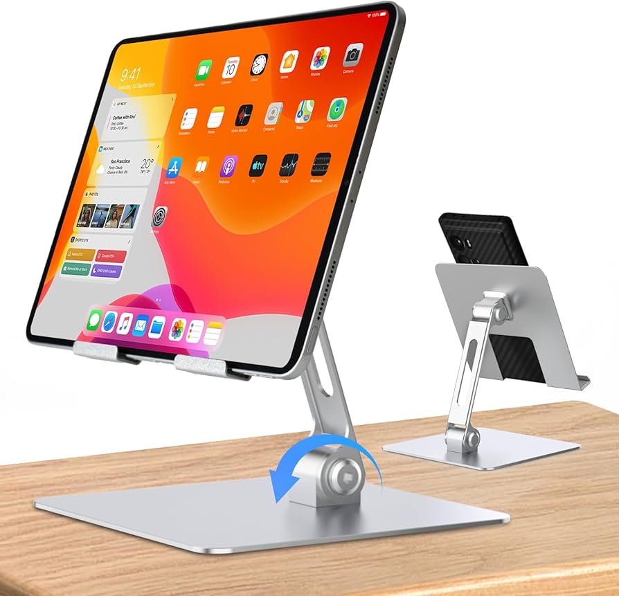 Amazon.co.jp: 【2024年改良/最強の安定感】タブレットスタンド スマホ