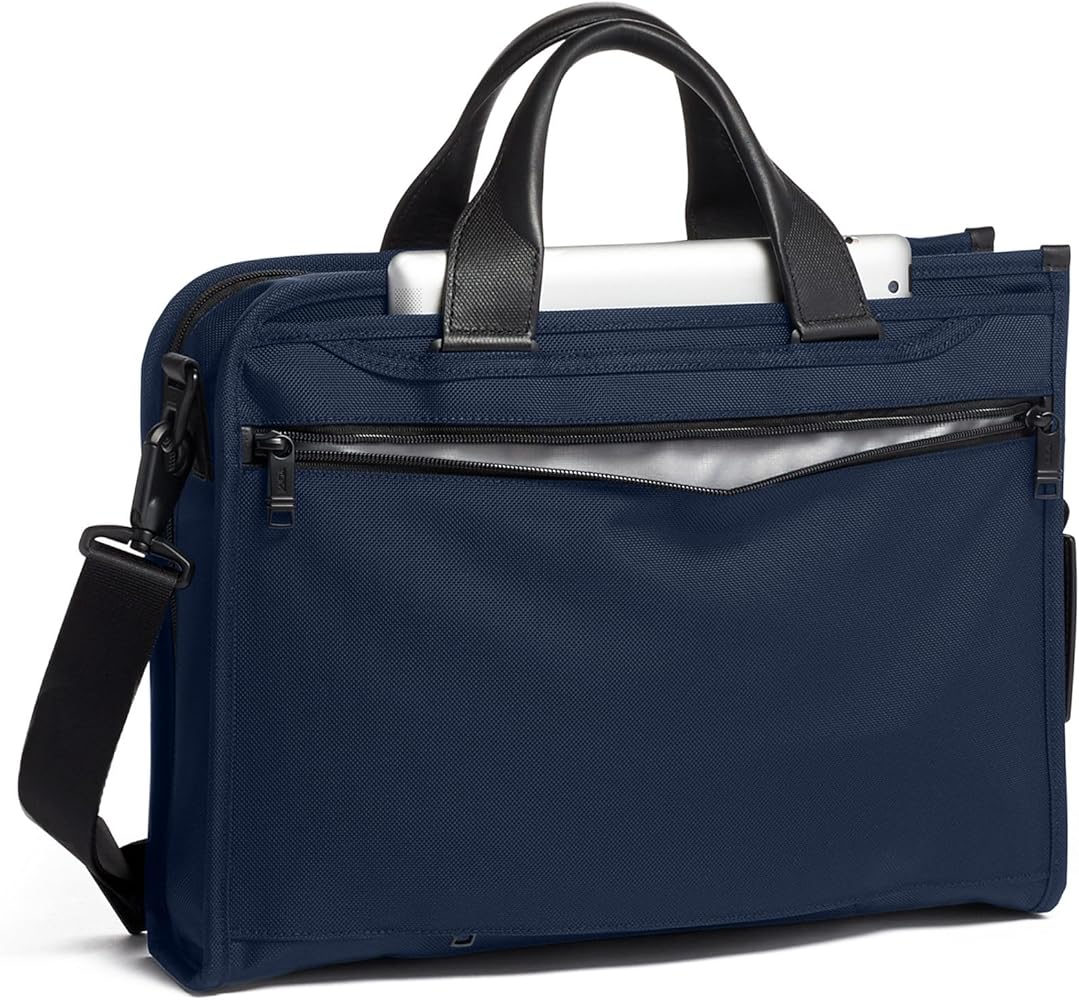 Amazon.com: Tumi 02603110 Men's Slim Deluxe Portfolio, Official