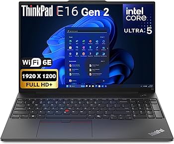 Amazon.com: Lenovo ThinkPad E16 Gen 2, FHD+ 16