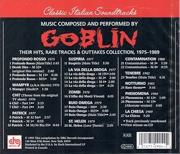 Amazon.com: Goblin: Their Hits, Rare Tracks & Outtakes Collection