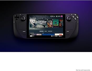 Valve Steam Deck 512GB SSD + 16GB RAM, 7