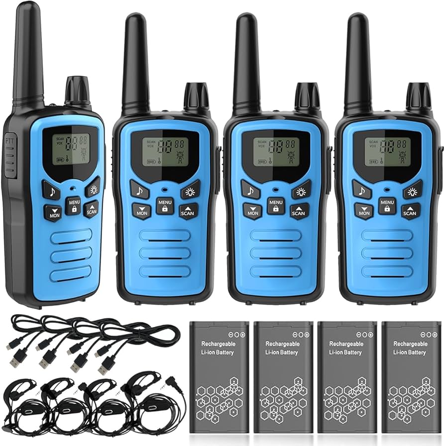 Amazon | トランシーバー 無線機 免許不要 特定小電力 充電式 簡単操作