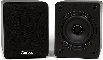 Amazon.com: Micca COVO-S Compact 2-Way Bookshelf Speakers (Pair