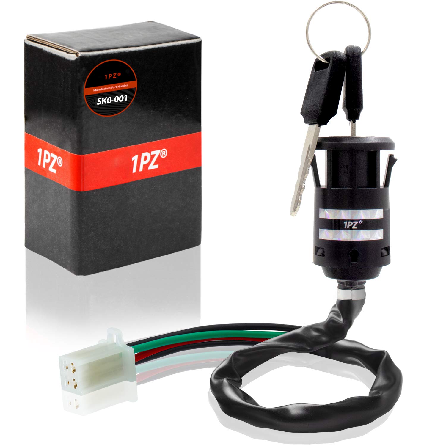 Amazon | 1PZ JSN-K01 4ピン 6V キーシリンダー カギ 鍵 ホンダ