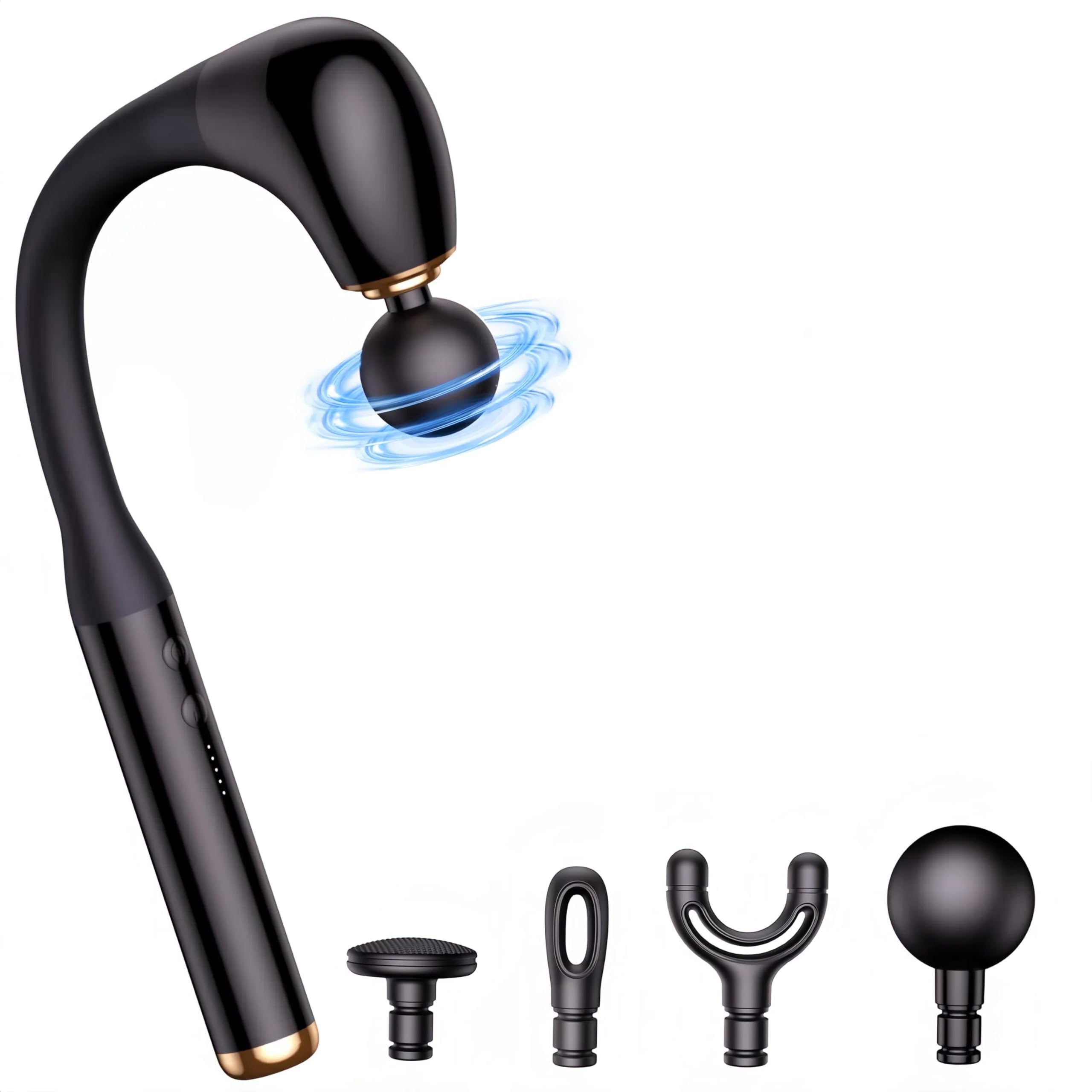 Amazon | Deestop 背中 筋膜リリースガン ハンディガン 肩甲骨 電動