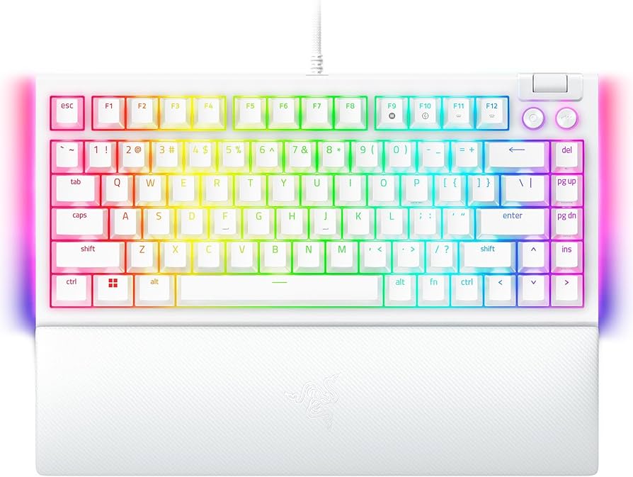 Amazon.com: Razer BlackWidow V4 75% Mechanical Gaming Keyboard