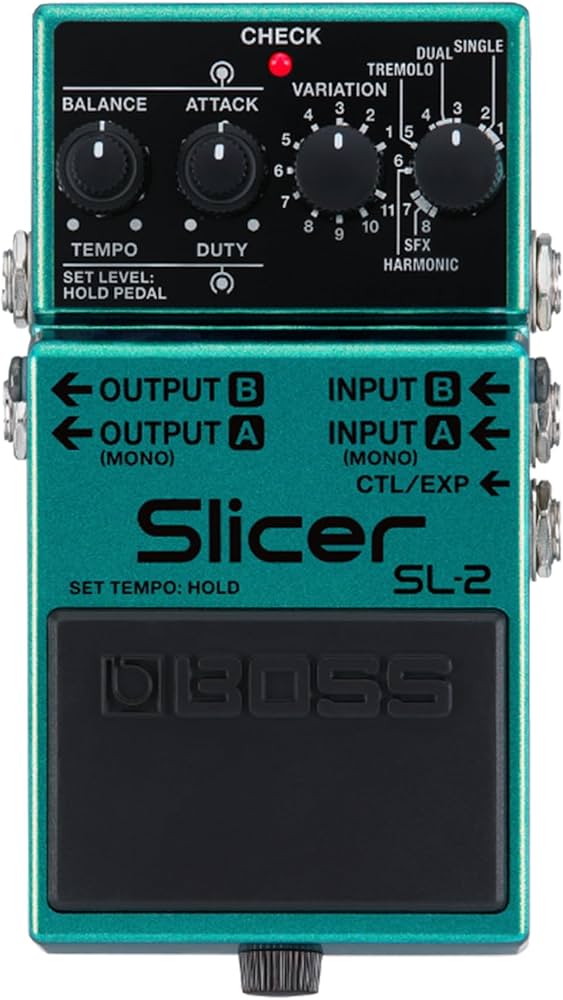 Amazon.com: BOSS SL-2 Slicer | Compact Pedal for Guitar, Keyboard