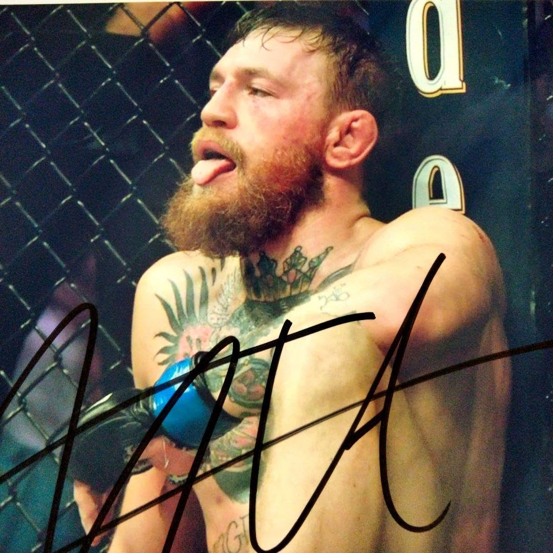 Amazon.co.jp: ハビブヌルマゴメドフ直筆サイン入り超特大写真…ロシア