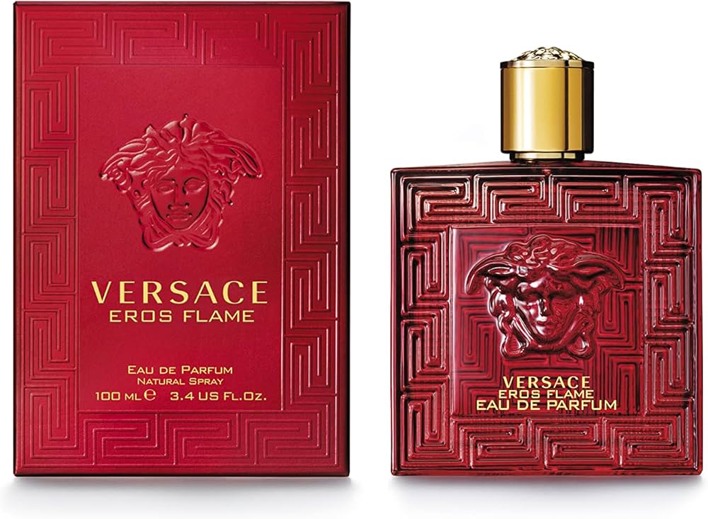 Amazon.com : Versace Eros Flame for Men 3.4 oz Eau de Parfum Spray