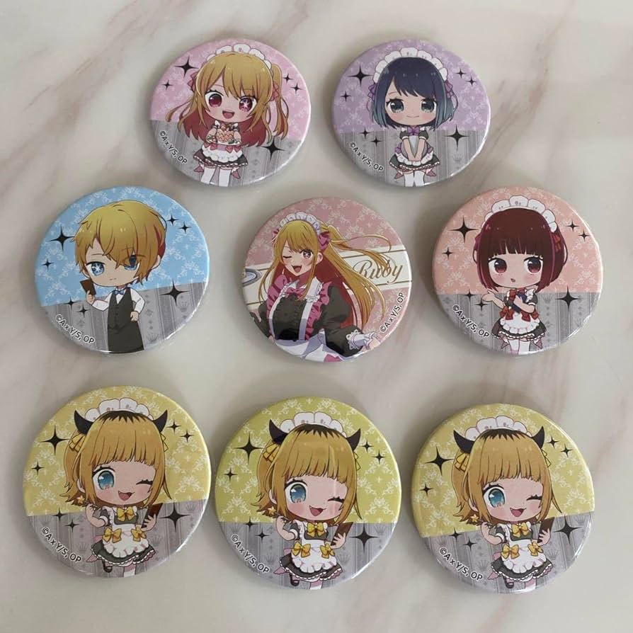 推しの子 スイーツパラダイス スイパラ 缶バッジ アイ 推しの子 缶