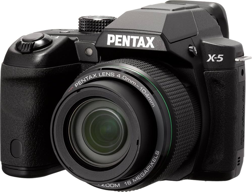 Buy Pentax X5 16MP Point and Shoot Camera with 26x Optical Zoom, 8