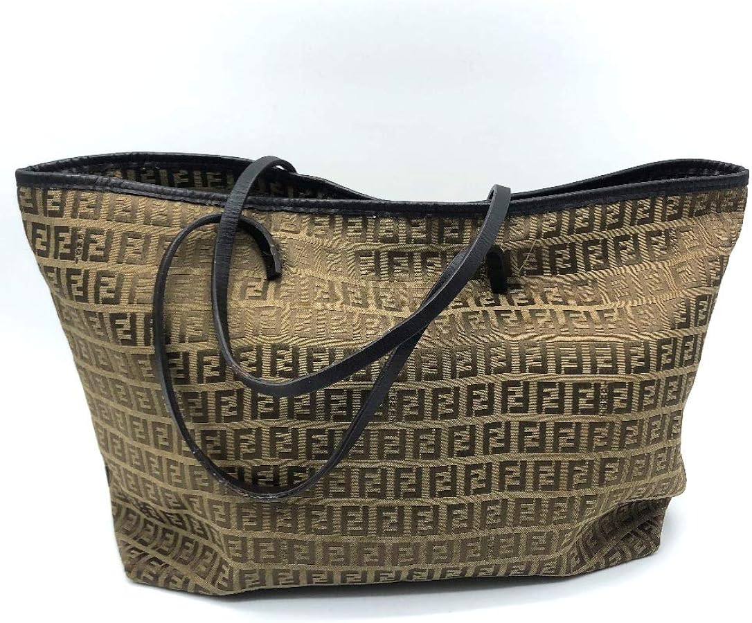 Amazon | [フェンディ] ズッキーノ FFロゴ ズッカ柄 肩掛け トート