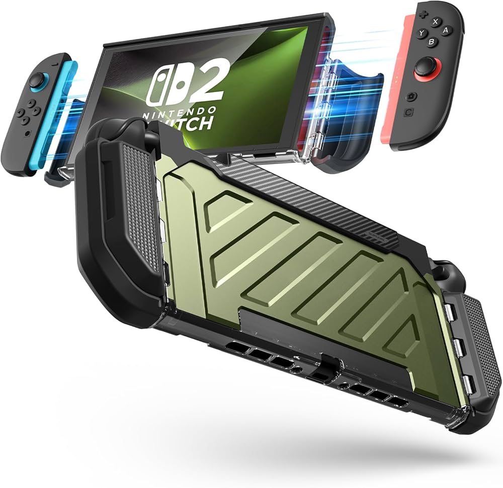 Amazon.co.jp: SUPCASE Nintendo Switch 2 ケース 2025 用 [ミリタリー