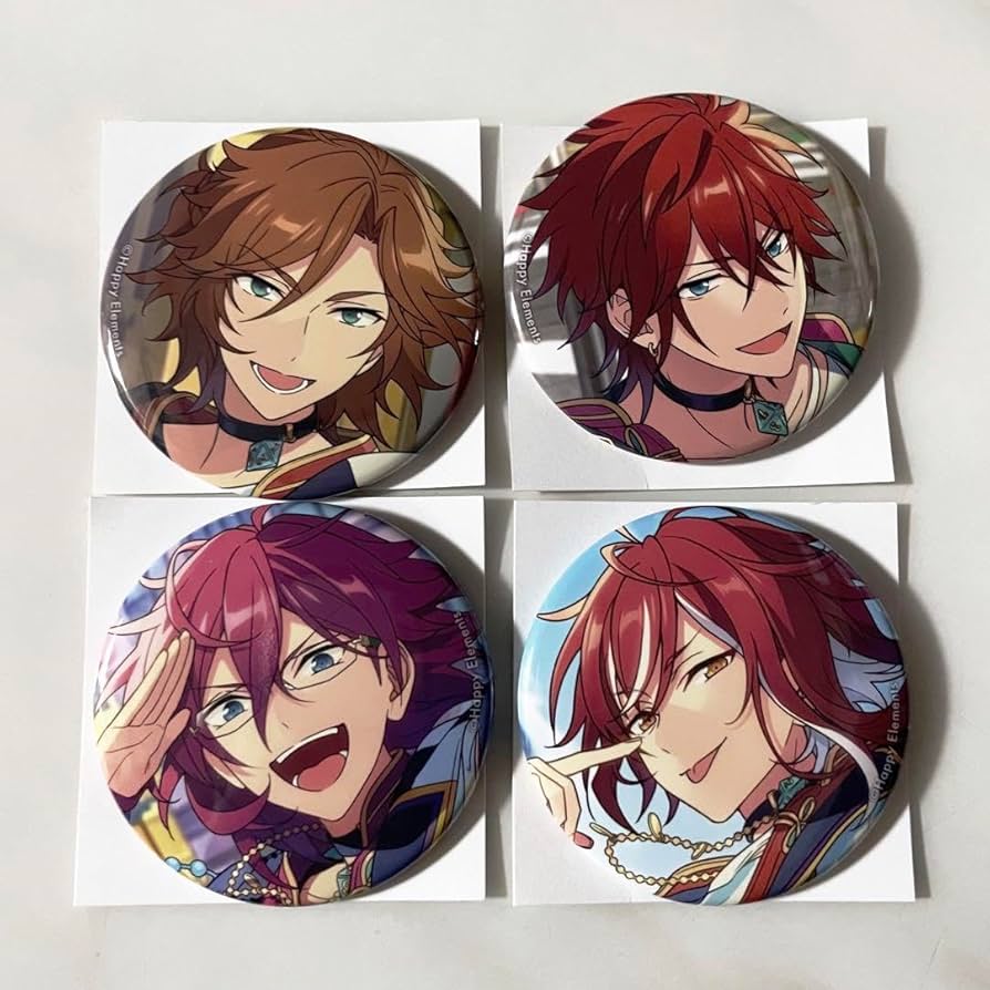 三毛縞斑 缶バッジ まとめ売り 暗夜行路 ② 三毛縞斑 缶バッジ まとめ