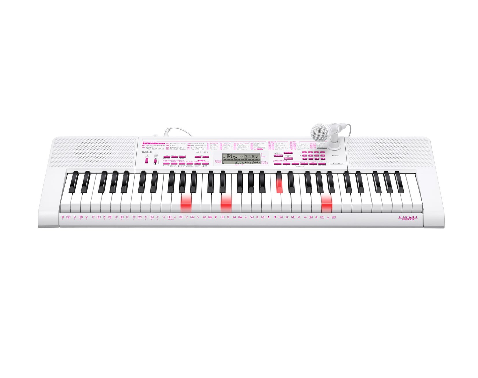 カシオ 電子キーボード 61標準鍵 光ナビゲーション& X型スタンド