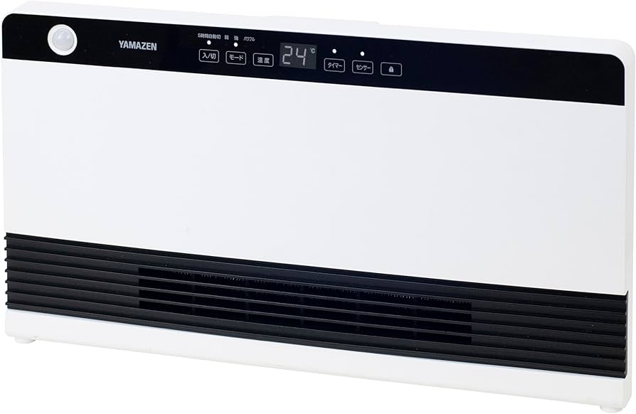 Amazon | [山善] ヒーター パネル セラミックファンヒーター