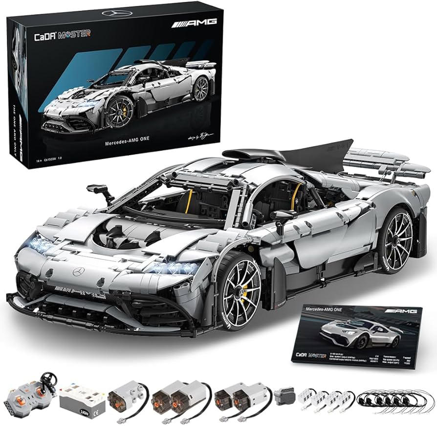 Amazon.co.jp: CaDA C61503W メルセデスAMG ONE ビルドブロックセット