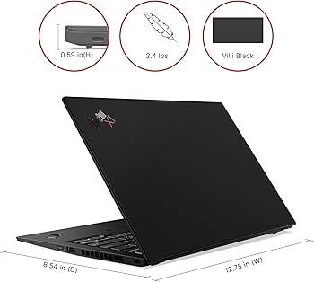 Amazon.com: Lenovo ThinkPad X1 Carbon Gen 8 14-inch FHD