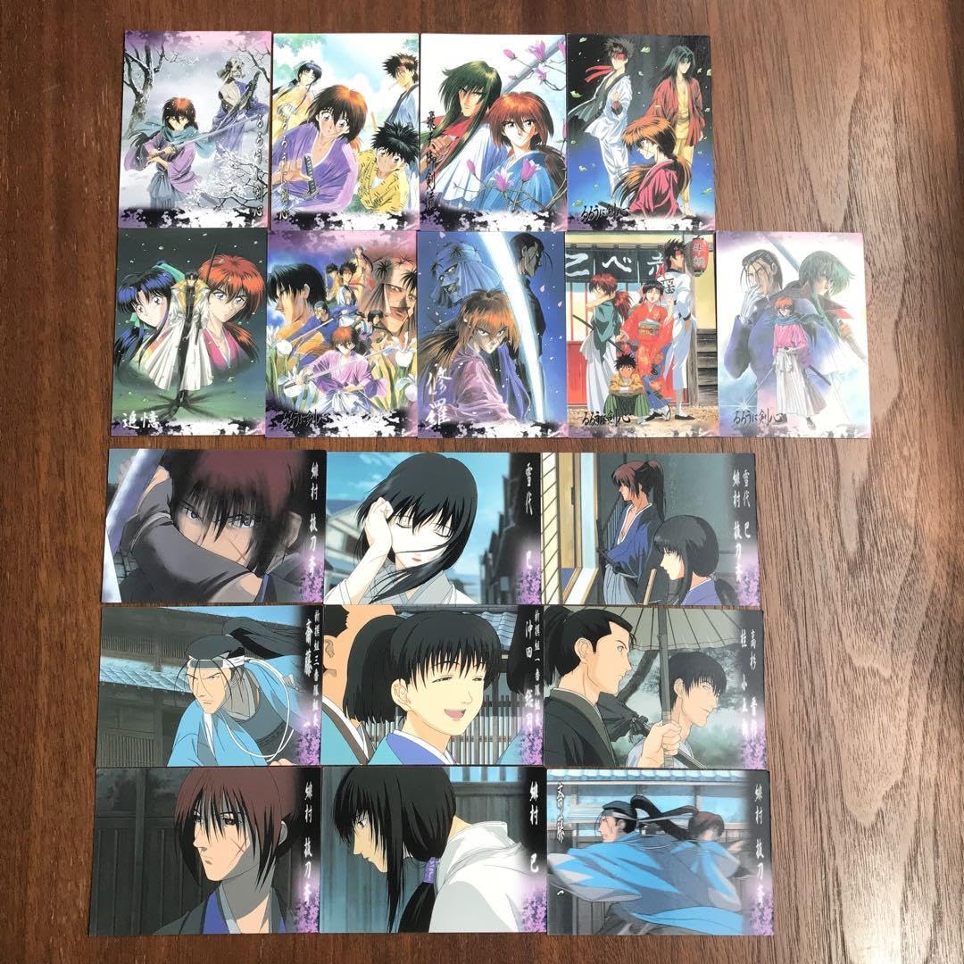 Amazon.co.jp: るろうに剣心 トレカ 限定版 18枚 追憶編 絵巻草子 : ホビー