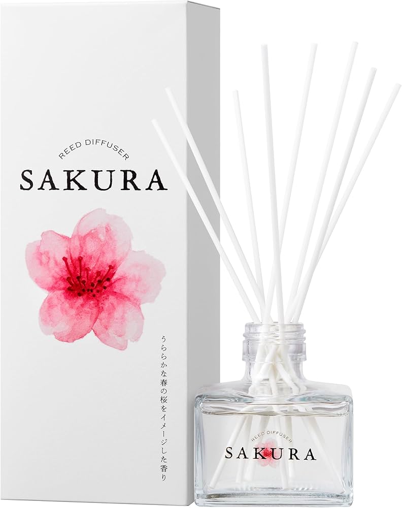 Amazon.co.jp: デイリーアロマ 桜 リードディフューザー 120mL | 桜の