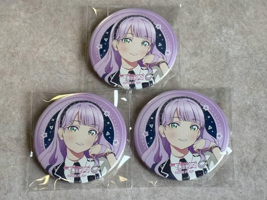 Amazon.co.jp: Liella! 5thライブ 会場限定ガチャ 缶バッジ ウィーン